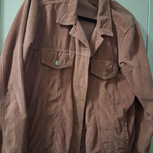 Ladies Corduroy Jacket  XL - Pink